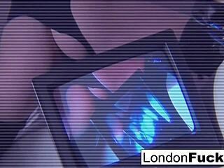 Londons Keyes Hot Tv Anal Solo