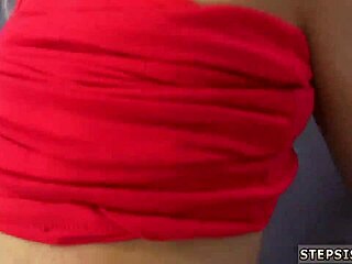 innocent teen 18+ blows suspended step sis in pov hardcore