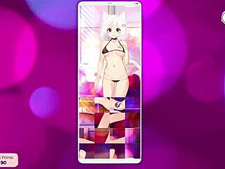 Playing Hentai Mosaique Neko Waifus!