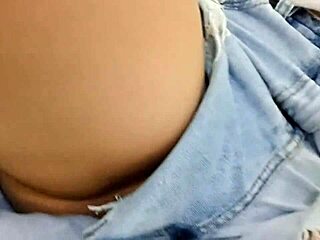 Latina milf invites cousin for cowgirl sex with shaved pussy and natural tits