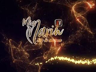 Alex Marin bends me over for anal creampie, big tits bouncing 😍