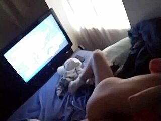 dreama enjoys a quick cowgirl riding session with her partner