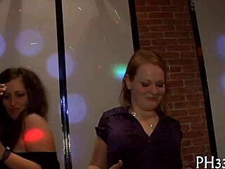 at the party, sexy amateurs fuck wildly.