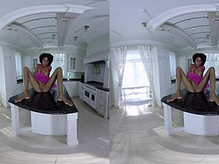 vrpornjack com - chocolate candy girl spreads for you in virtualreality