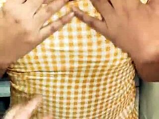 Blonde lesbians banging their bff hard with a wild dildo