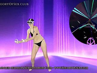 part 1 of week 4 vr dance workout skill improves