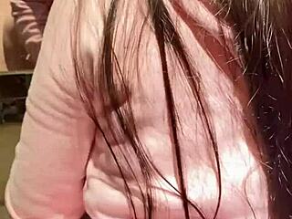 Latina Brunette With Pussy Lips Exposed In Bathroom Sex