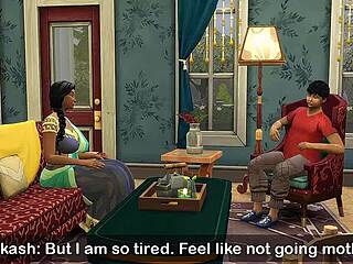 Oh, Aunty Shweta's Deepthroat in Saree is So Wicked and Horny!