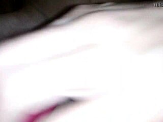 i came all over her pussy with her panties to the side soaking everything with cum amateur