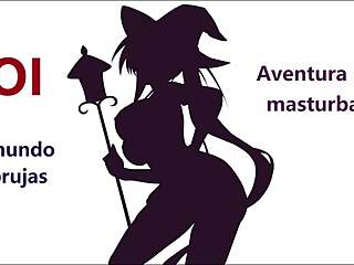 Joi - Juego De Rol Con Voz Española Una Sexy Brujita Quiere Tu Semen