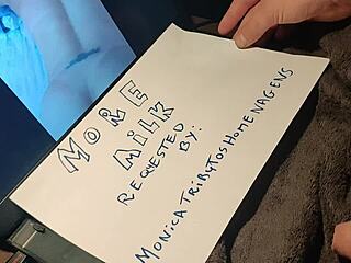 ifoslave more milk requested by monicatributoshomenagens with monster cock lactating masturbation cum cumshot