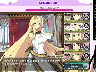 Vtuber Lewdneko Moans During Evenicle Creampie Scene