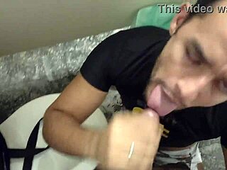 Married guy with big dick assfucking young social guy in Smart Fit bathroom