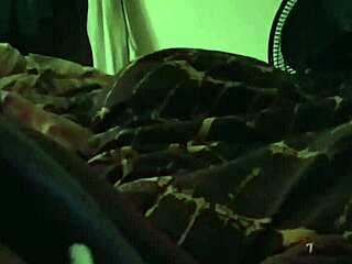 Amateur ebony woman gives handjob and attempts to swallow long black cock in homemade video