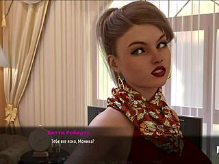 fashionbusiness homecoming episode 1 scene 28 unfolds in anime game style