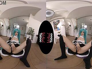 virtual taboo - eva elfie gets loose with toys