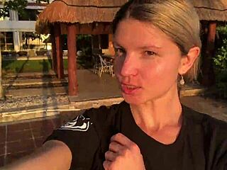 Hey, check out Gina Gerson hunting for some hot action down in Mexico.