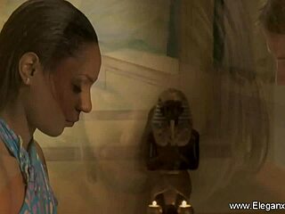 Professional Indian Couple's Oiled Massage Instruction