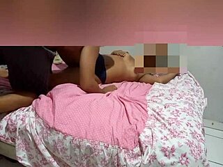 Mayemarc1's delicious morena on the bed for homemade pussy licking session 😋