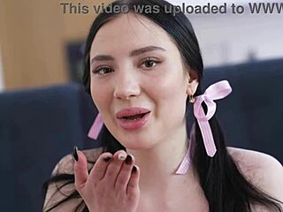 Young 19yo babe in first piss DVP interracial gangbang