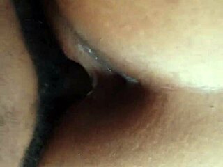 Feeling the intense pleasure of a big black cock in my fat ass, it's overwhelming!