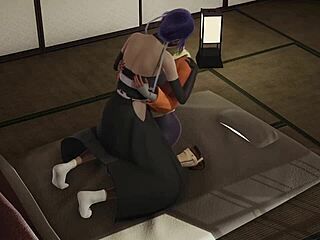 Bleach Futa Soifon and Yoruichi Ignite Desire