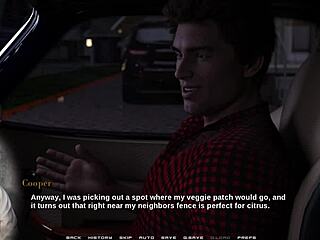 Busty Gamer Girl Plays Race Of Life Episode 6