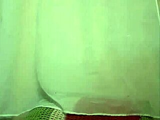 Teen wakes up to hard cock in homemade scene.