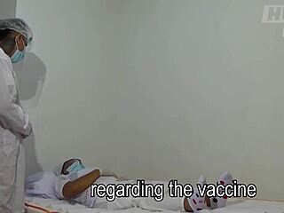 Doctor Gives Bareback Vaccine