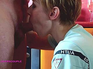 hot milf couple having oral sex before breakfast