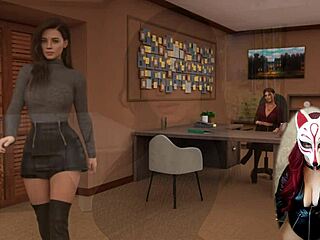 Steps of Debauchery 11 - Upskirt Flash at College