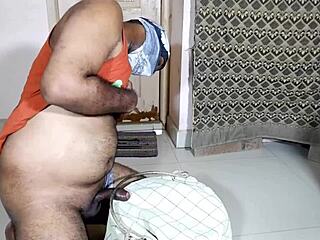 Hard Cock Fucked In The Steel Bucket