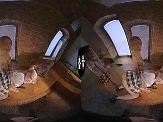 Big bad girls ride hard in the dark room vr