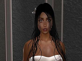 Teen Caught Naked in Steamy Shower Scene