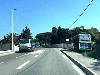 sarah, 21-year-old sexy hostess in saint tropez gets cumshot!