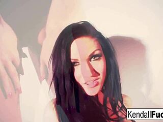 I, kendall, does a sexy tease with stock fetish feel to it