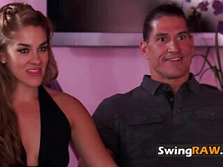 Amateur couples begin an intriguing sex game together.