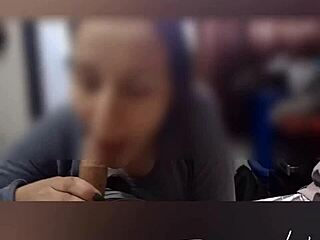 Enjoying Homemade Blowjob From Sexy Latina Queen