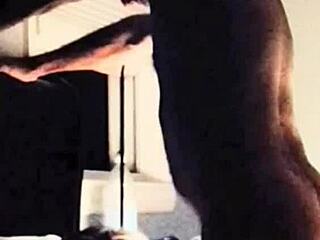 On Her Face With Cock And Balls