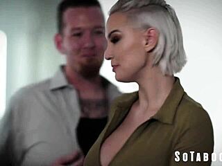 Kurvet stepmom snyder med min ex-fange kæreste i varm action