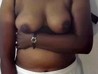 Indian lean house maid caught on camera in a revealing photo slide show.