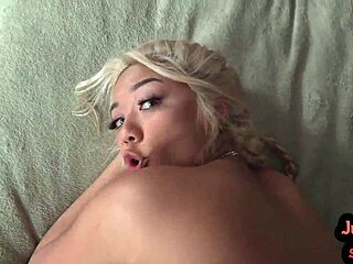 Watch this tattooed babe ride and deepthroat in POV.