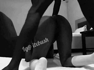 أم الزوج وابنها زب عملاق قذف داخلي