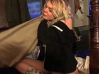 Clumsy Moments with Blonde Friend