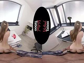 Virtual taboo family with big tits and ass fucking