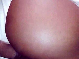 ebony amateur bent over for monster cock 😍