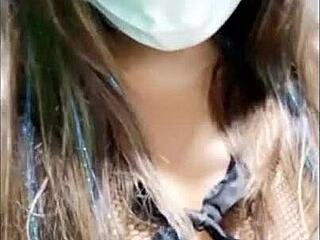 stepsister, dare you to dance in lingerie and show vagina