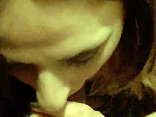 I'm sucking daddy's big cock right now