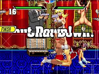 Joe Higashi fucks Athena Asamiya in cowgirl and doggystyle 😈