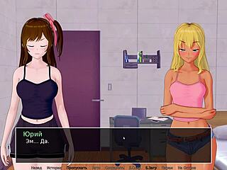 I can't resist the mother-in-law's panties in this hs tutor gameplay